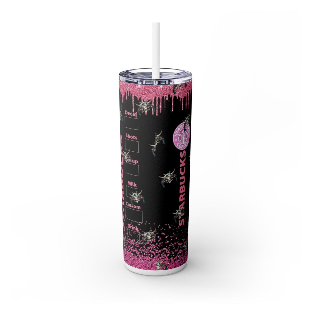 Starbucks skinny Tumbler with Straw, 20oz