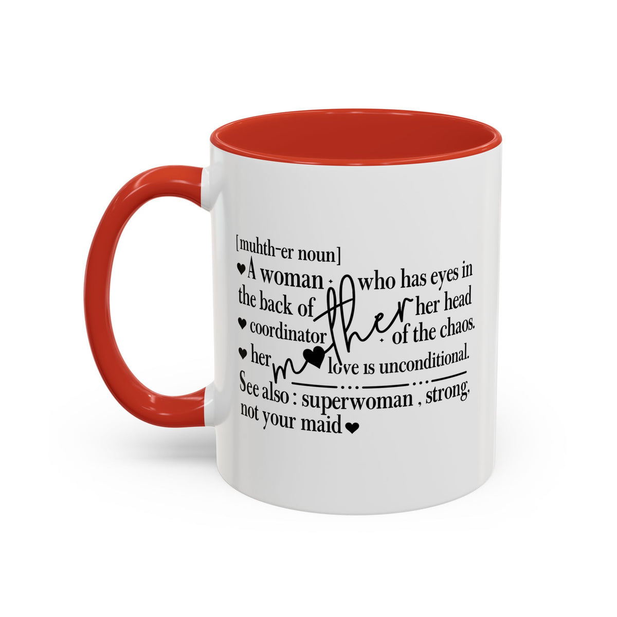 Mother Definition Accent Coffee Mug