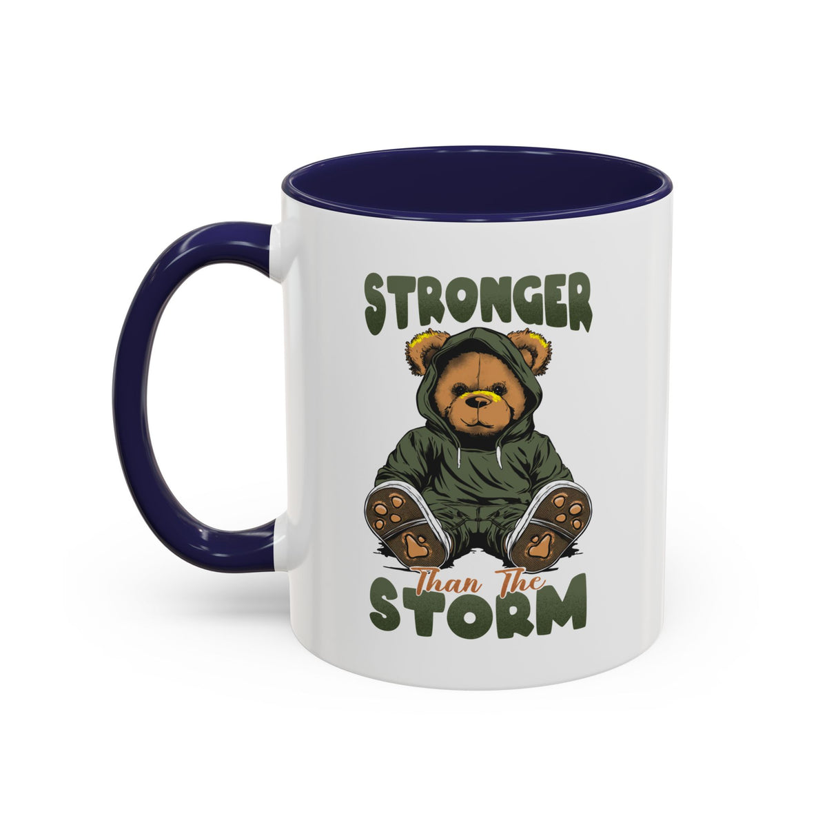 Stronger Than The Storm Accent Coffee Mug