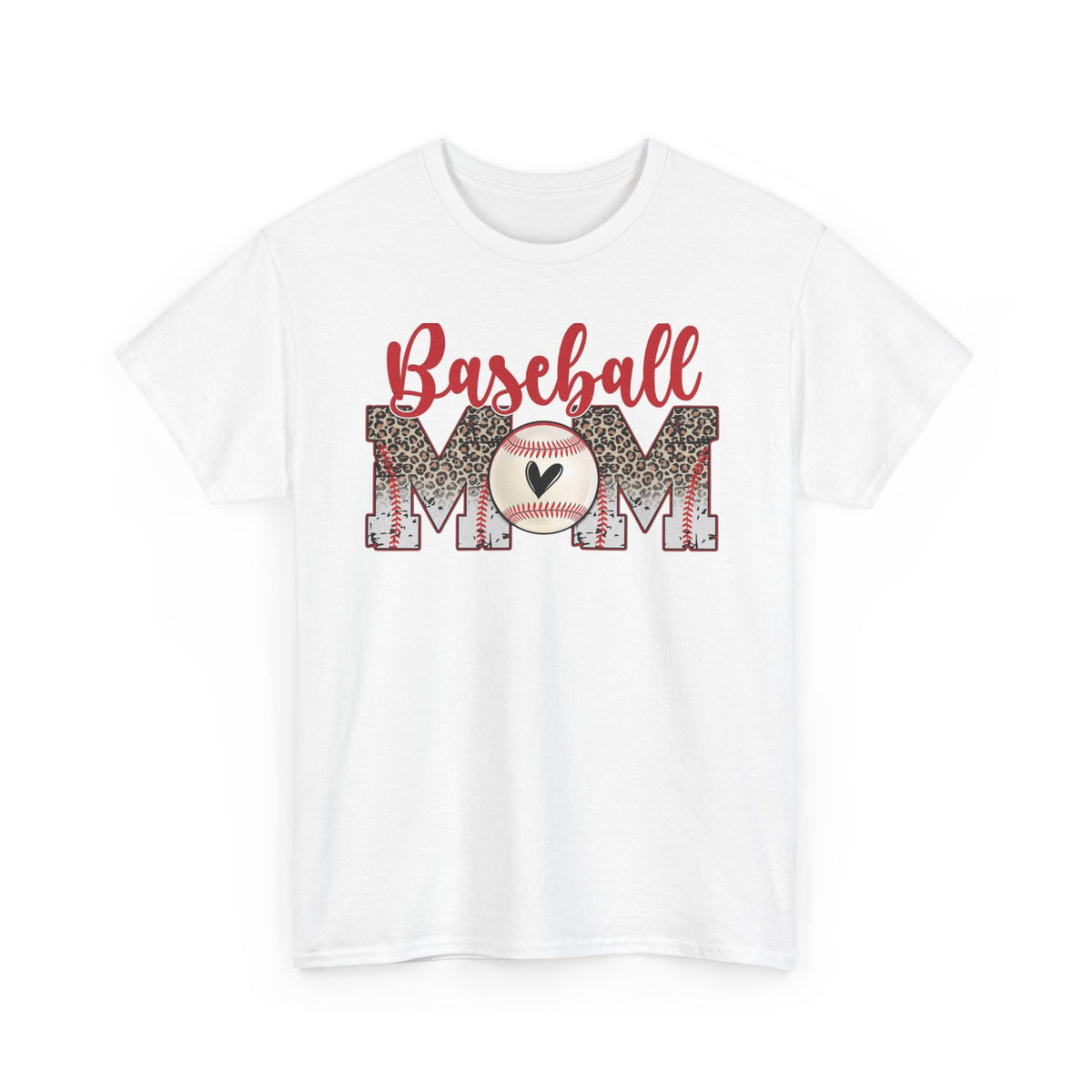 Baseball mom Unisex Heavy Cotton Tee