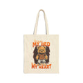 Break My Bed Cotton Canvas Tote Bag