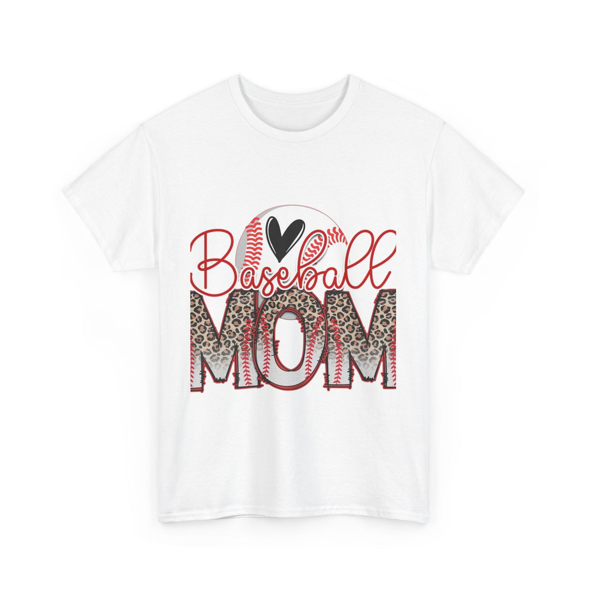 Baseball mom said Unisex Heavy Cotton Tee