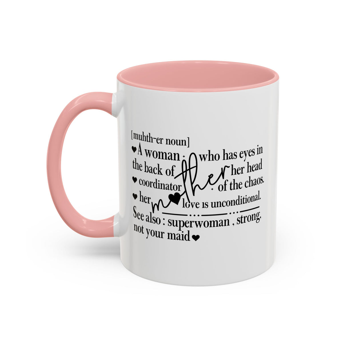 Mother Definition Accent Coffee Mug