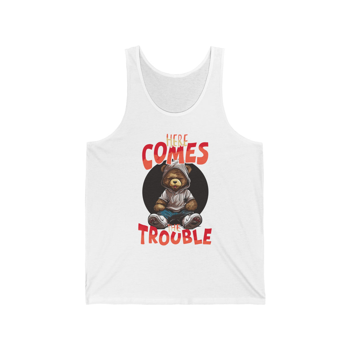 The Trouble Unisex Jersey Tank