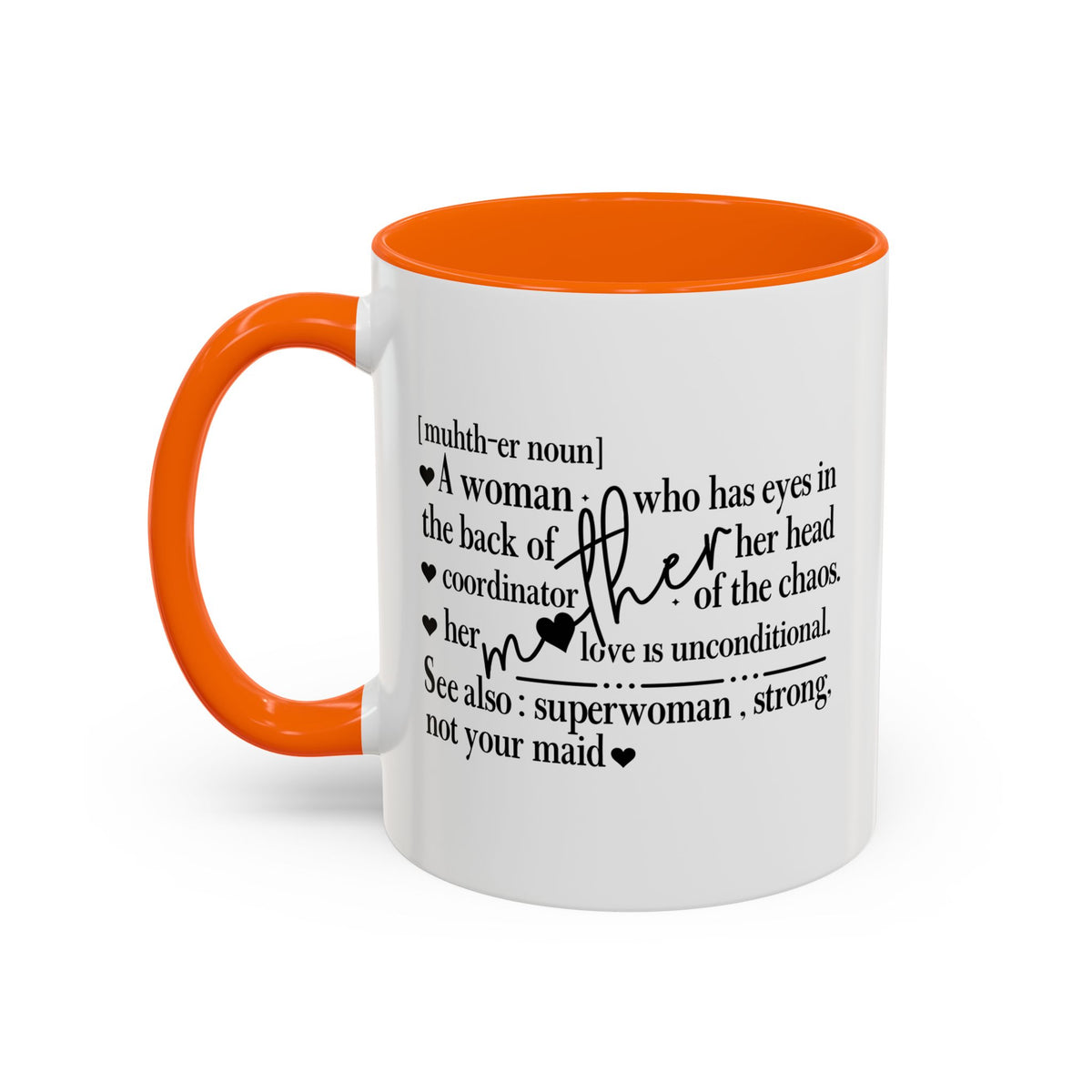 Mother Definition Accent Coffee Mug