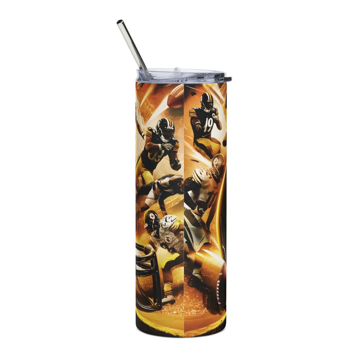 Steelers Stainless Steel Tumbler, 20oz