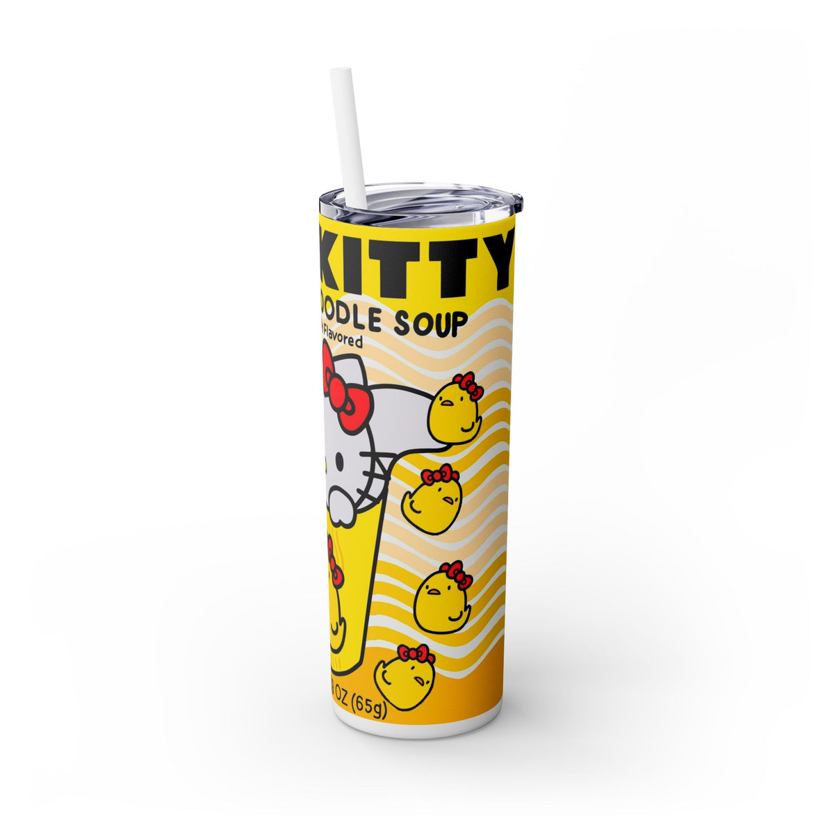 Hello kitty Skinny Tumbler with Straw, 20oz