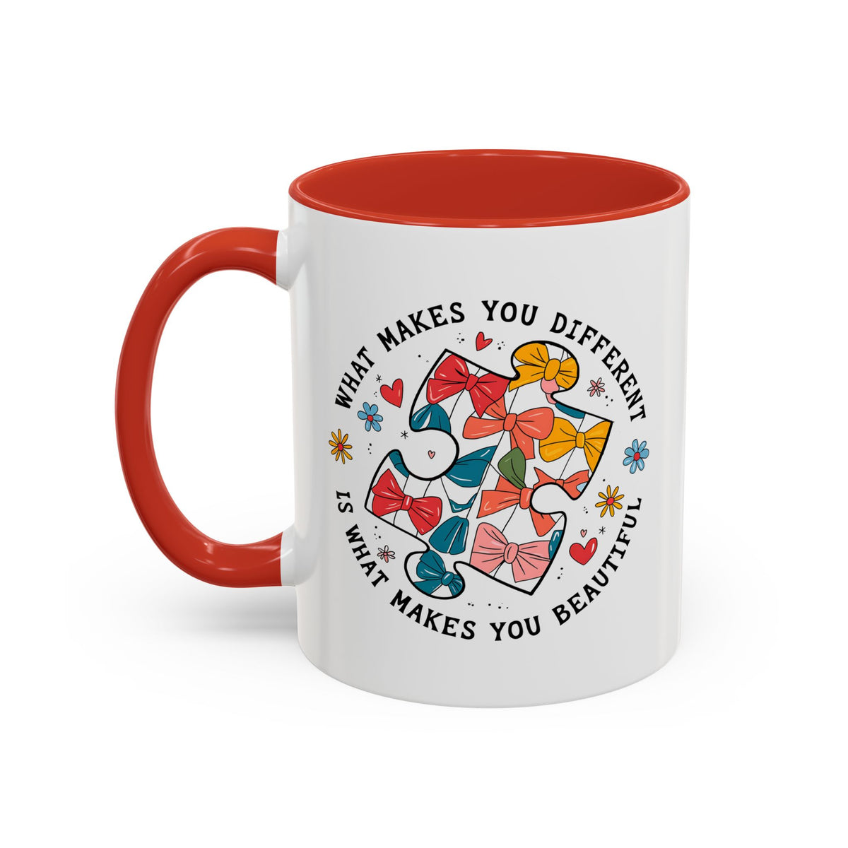 What Makes You Beautiful Accent Coffee Mug