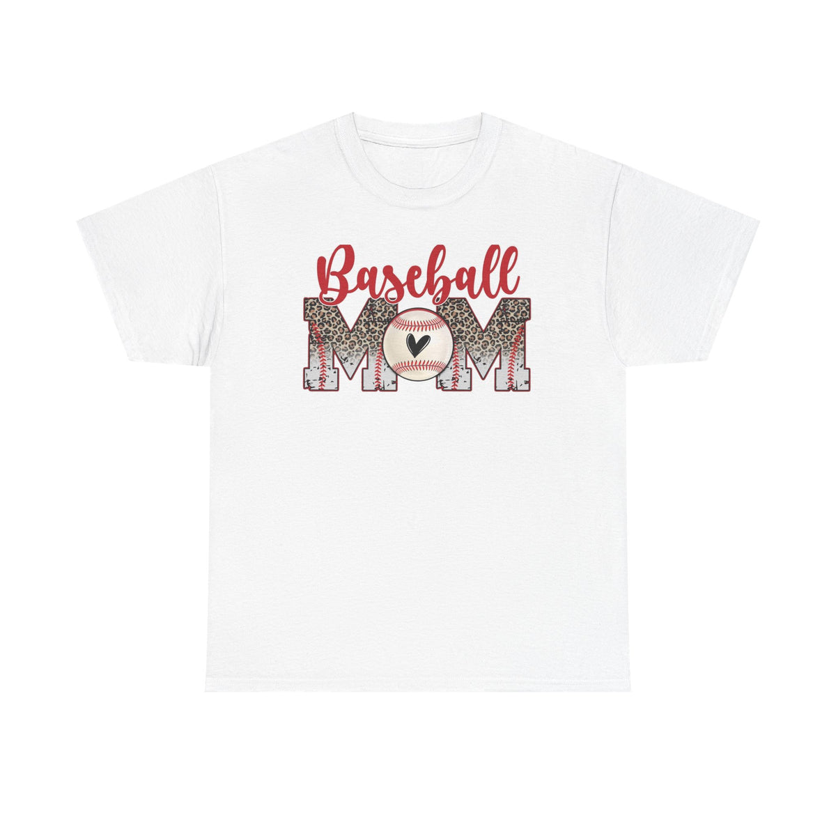 Baseball mom Unisex Heavy Cotton Tee