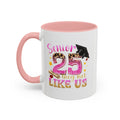 Senior 25 Accent Coffee Mug