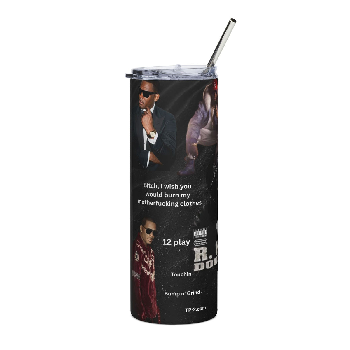 Rkelly QR Code Stainless Steel Tumbler, 20oz
