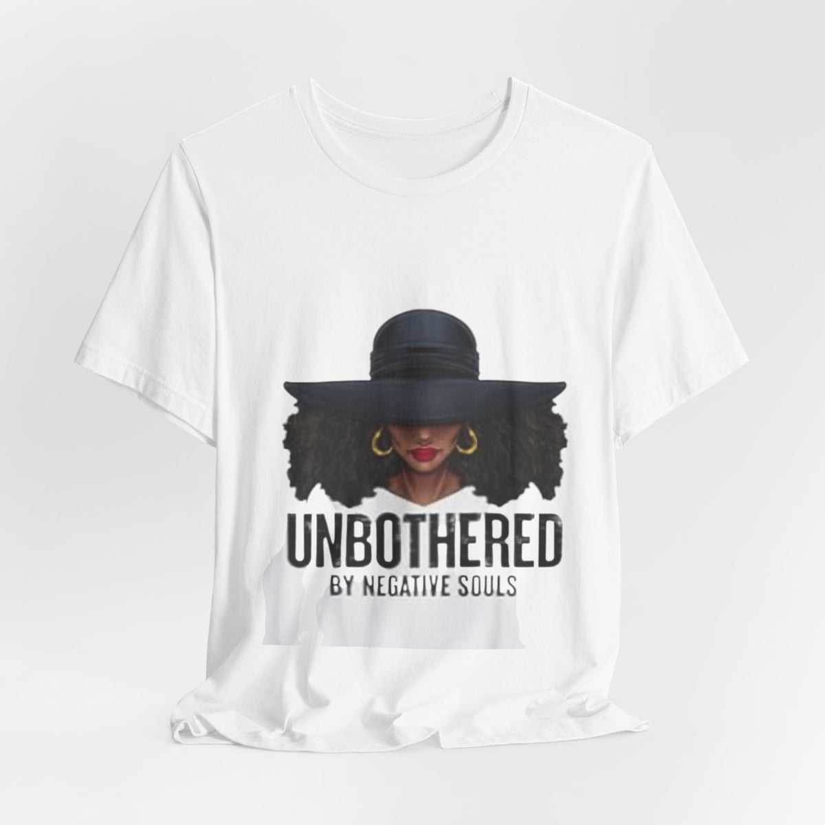 Unbothered by negative souls Unisex Jersey Short Sleeve Tee