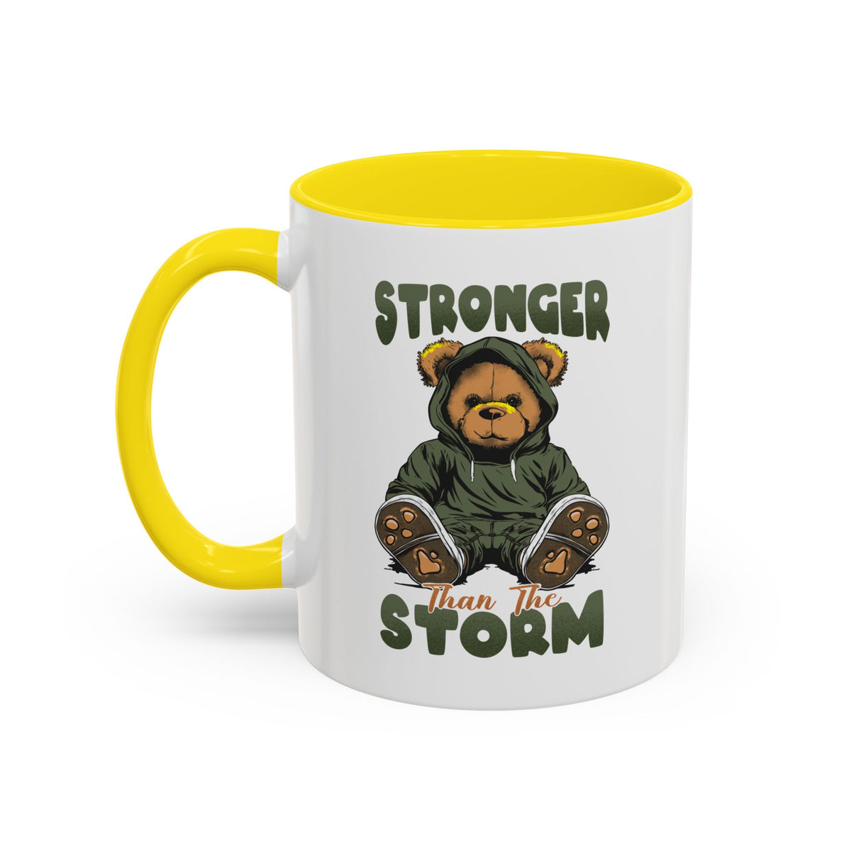 Stronger Than The Storm Accent Coffee Mug