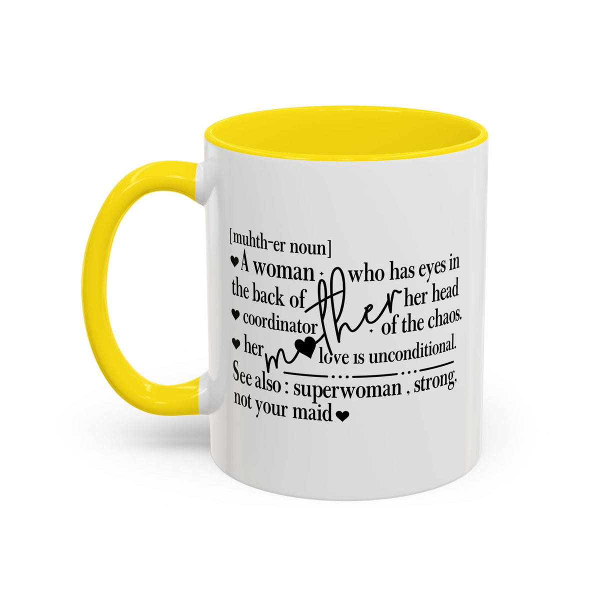 Mother Definition Accent Coffee Mug