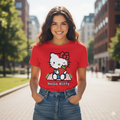 Hello kitty Women's Short Sleeve Shirt (AOP)