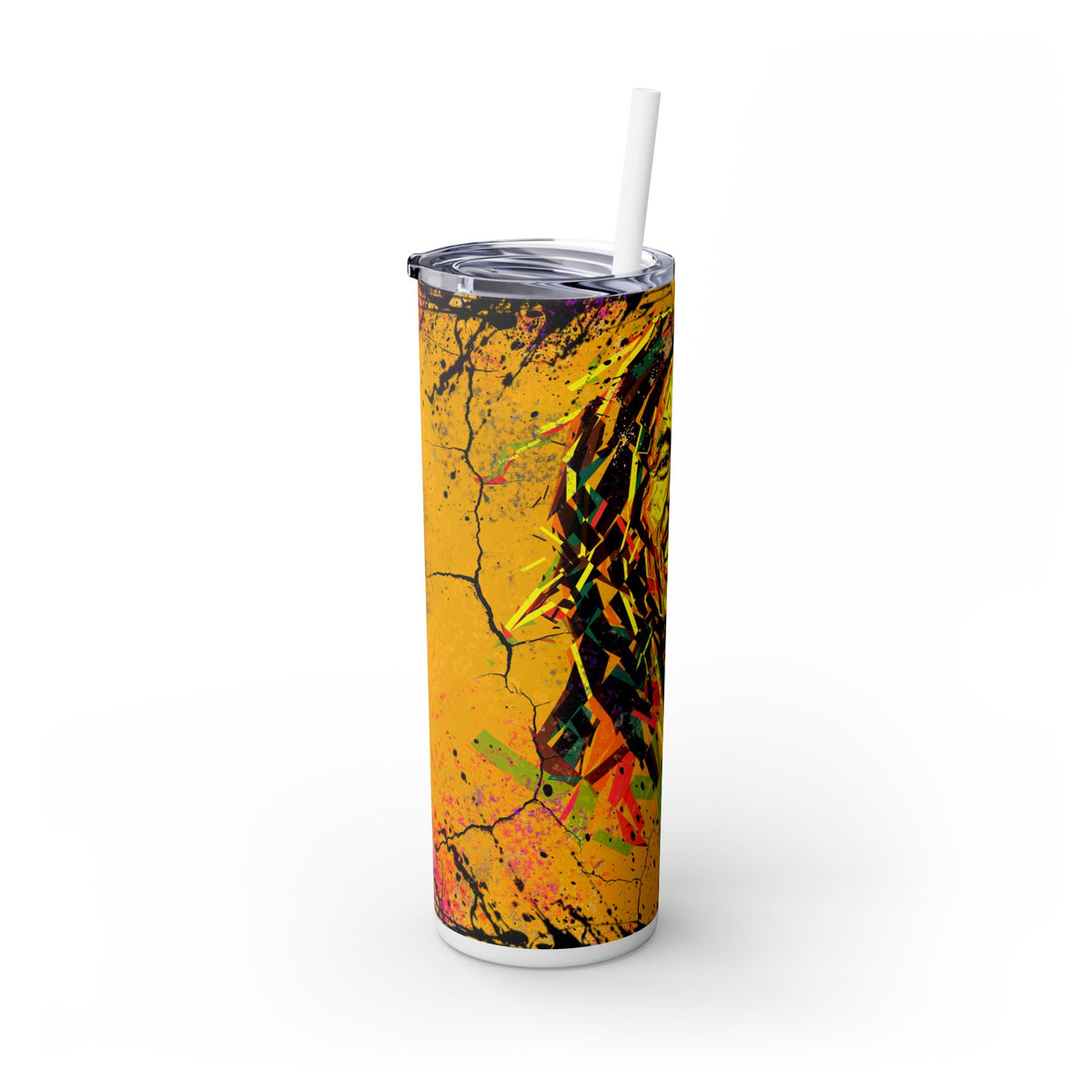 BOB  Skinny Tumbler with Straw, 20oz