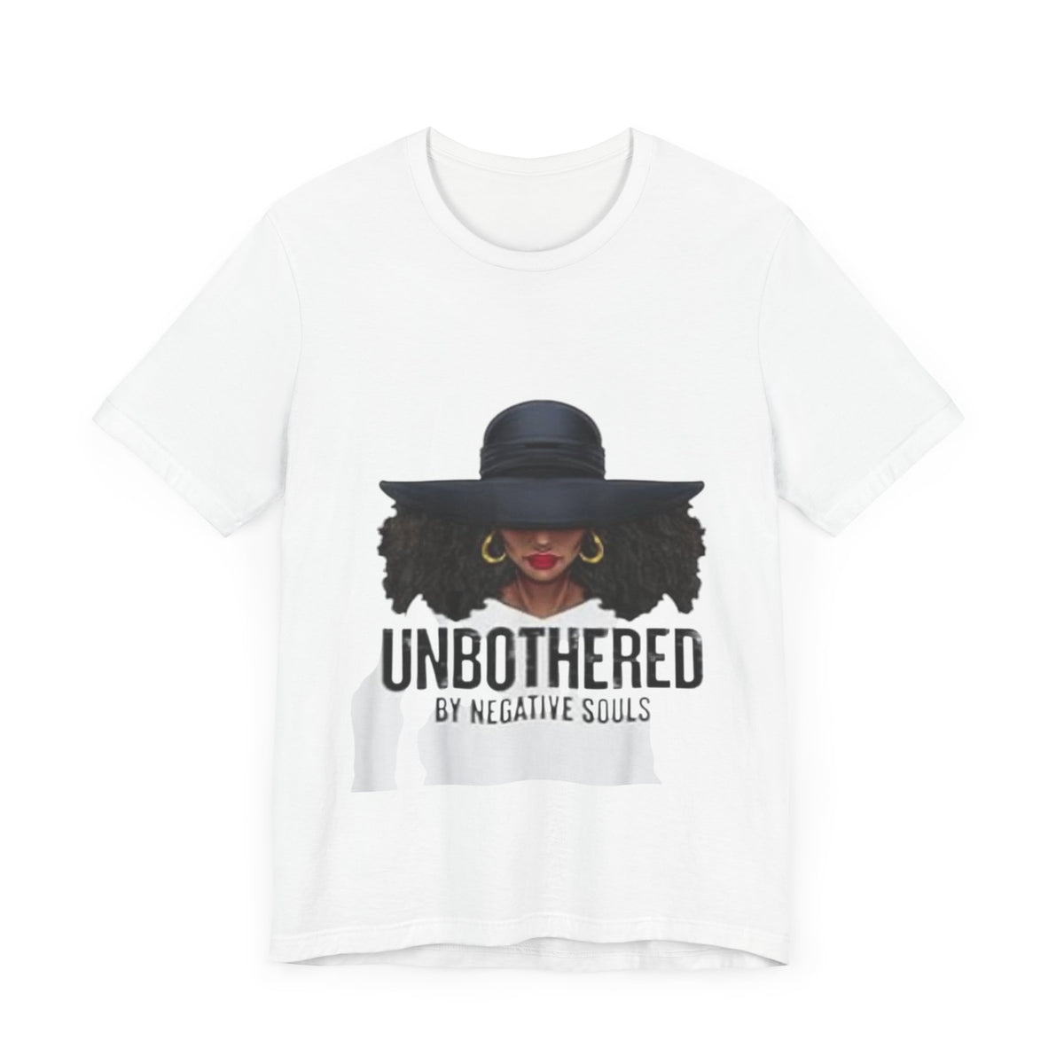 Unbothered by negative souls Unisex Jersey Short Sleeve Tee