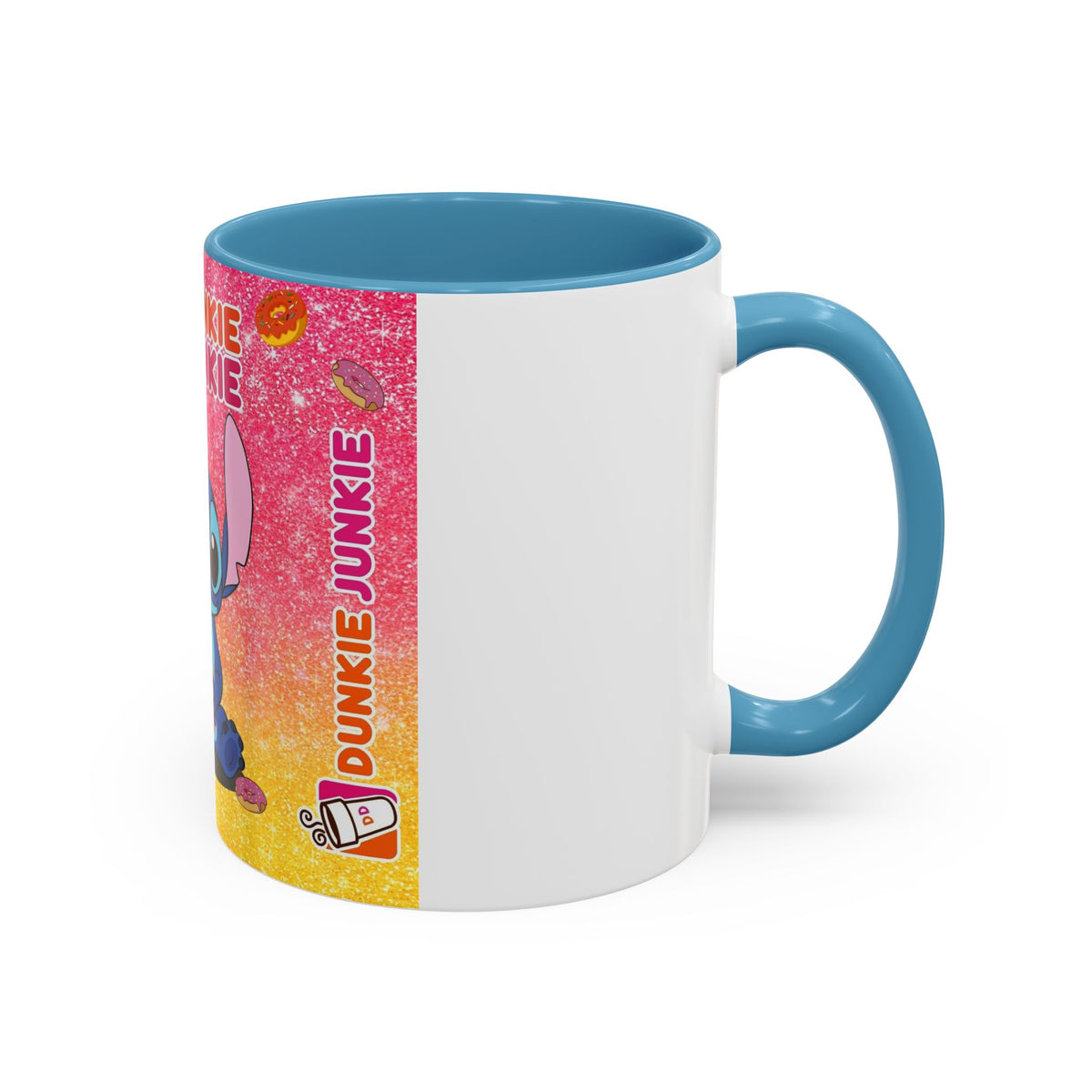 Dunkin junkie Accent Coffee Mug (11, 15oz)