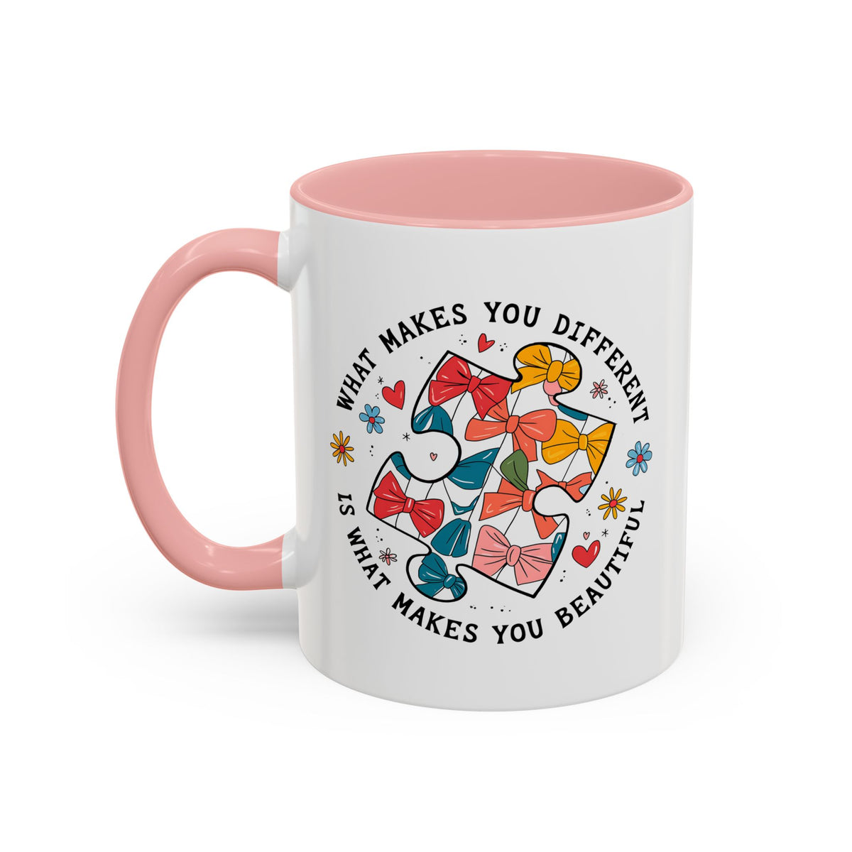 What Makes You Beautiful Accent Coffee Mug