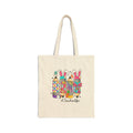 Teacher Life Cotton Canvas Tote Bag