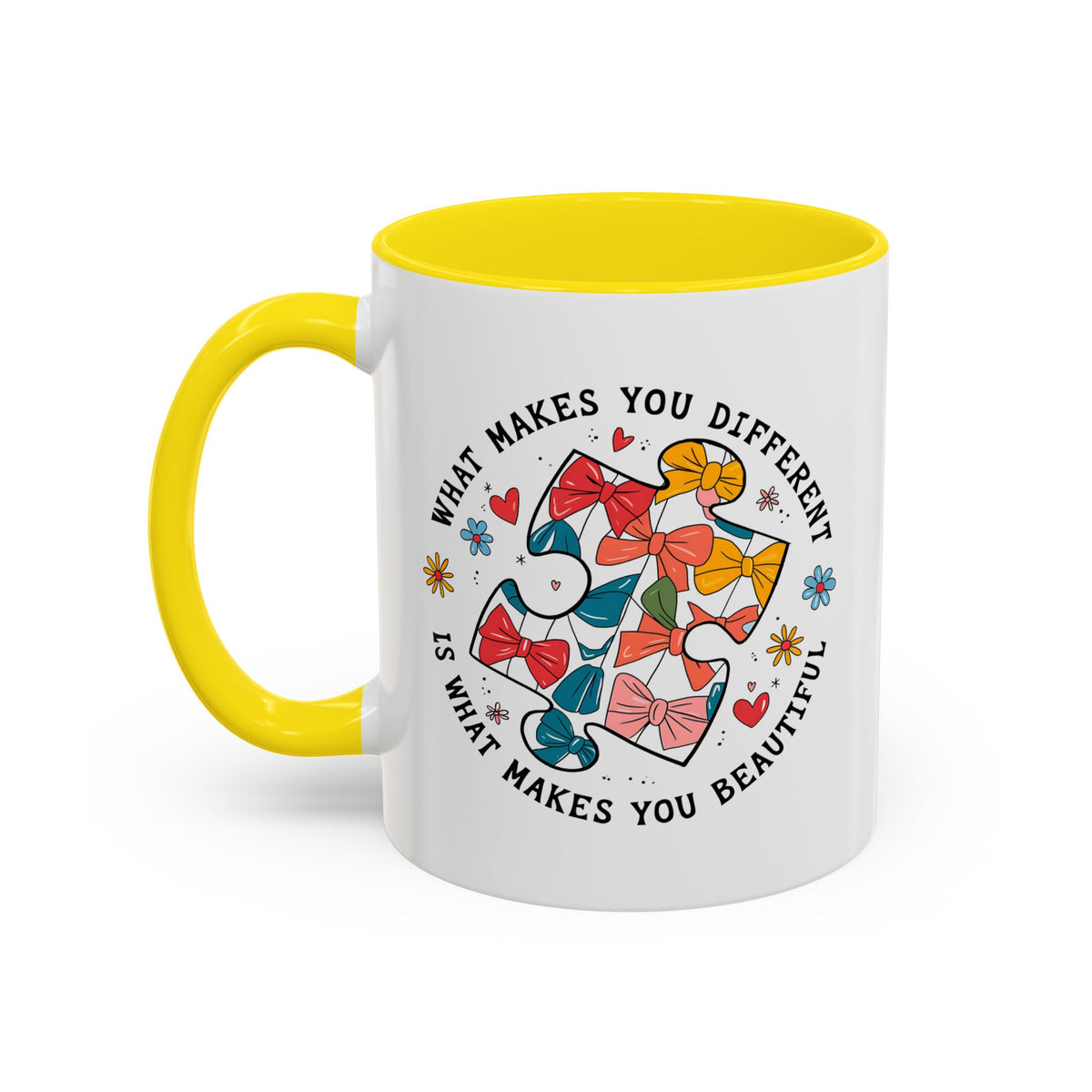 What Makes You Beautiful Accent Coffee Mug