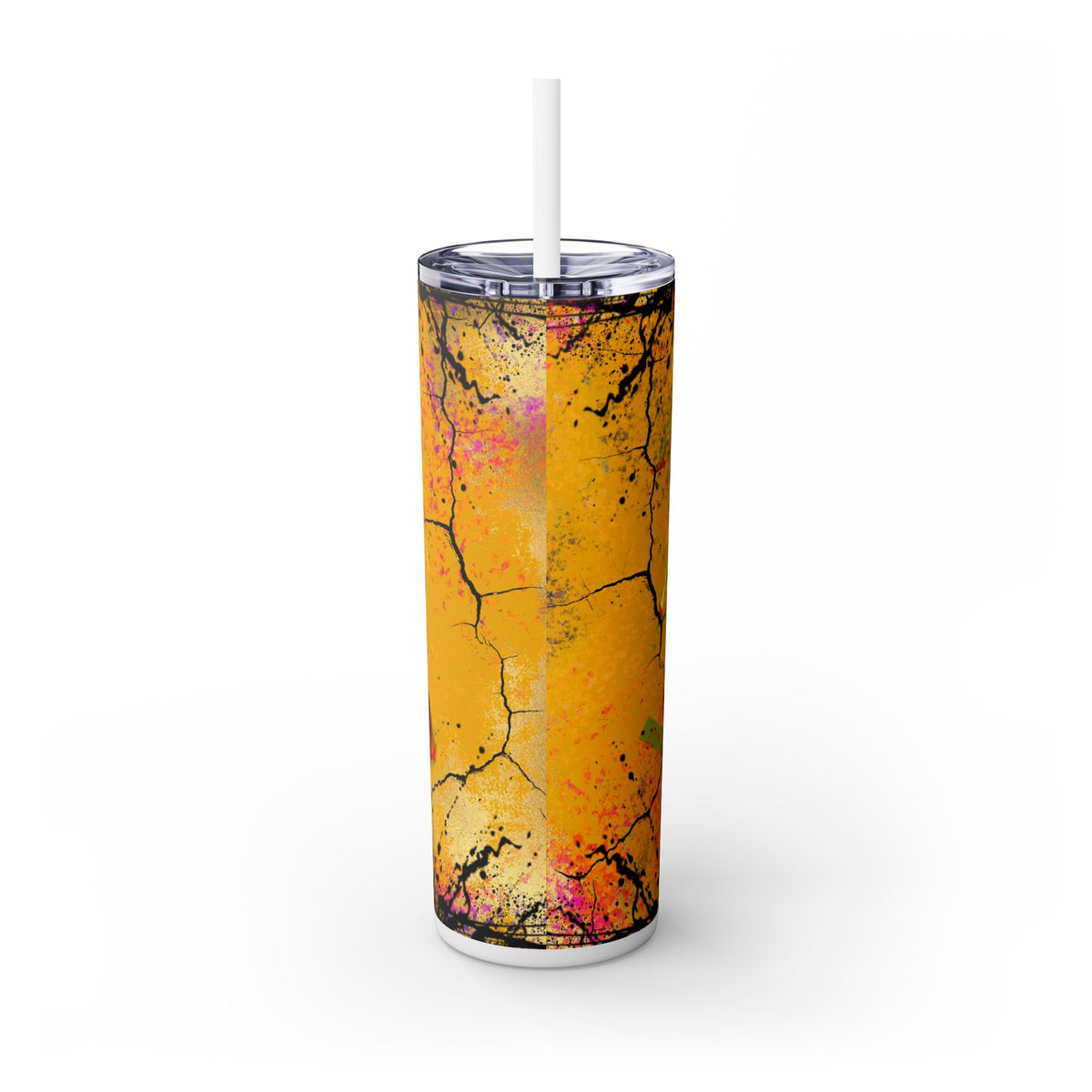 BOB  Skinny Tumbler with Straw, 20oz