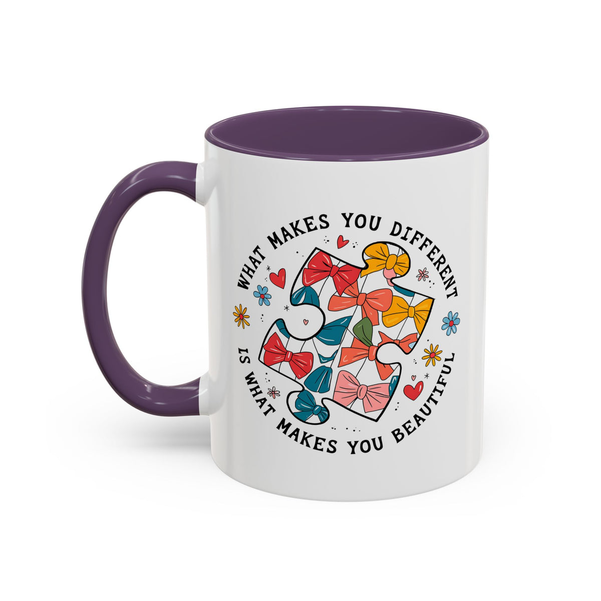 What Makes You Beautiful Accent Coffee Mug