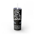 White sox Skinny Tumbler with Straw, 20oz