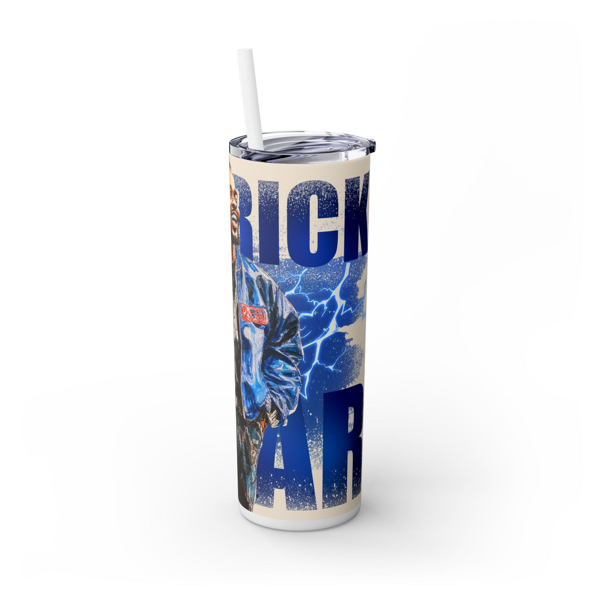 Kendrick Lamar Skinny Tumbler with Straw, 20oz