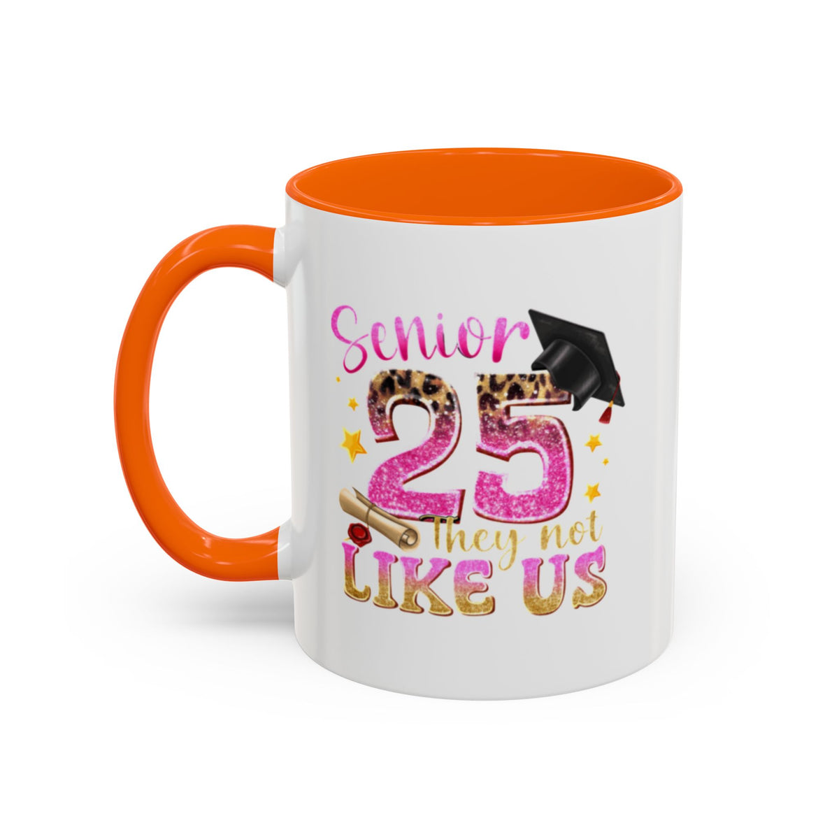 Senior 25 Accent Coffee Mug