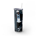 They not like us Skinny Tumbler with Straw, 20oz