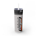 Energizer Skinny Tumbler with Straw, 20oz