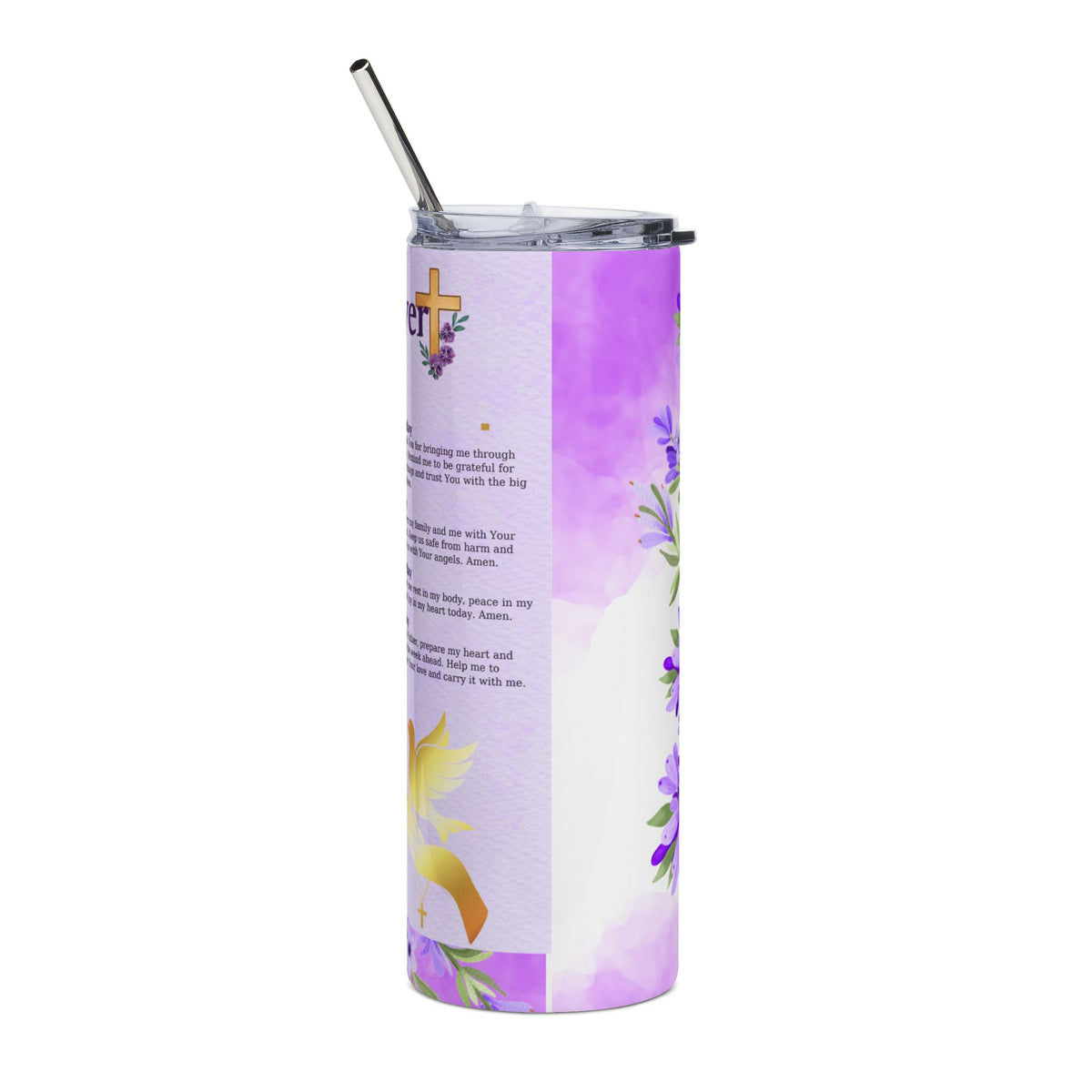 7 day prayer  Stainless Steel Tumbler, 20oz