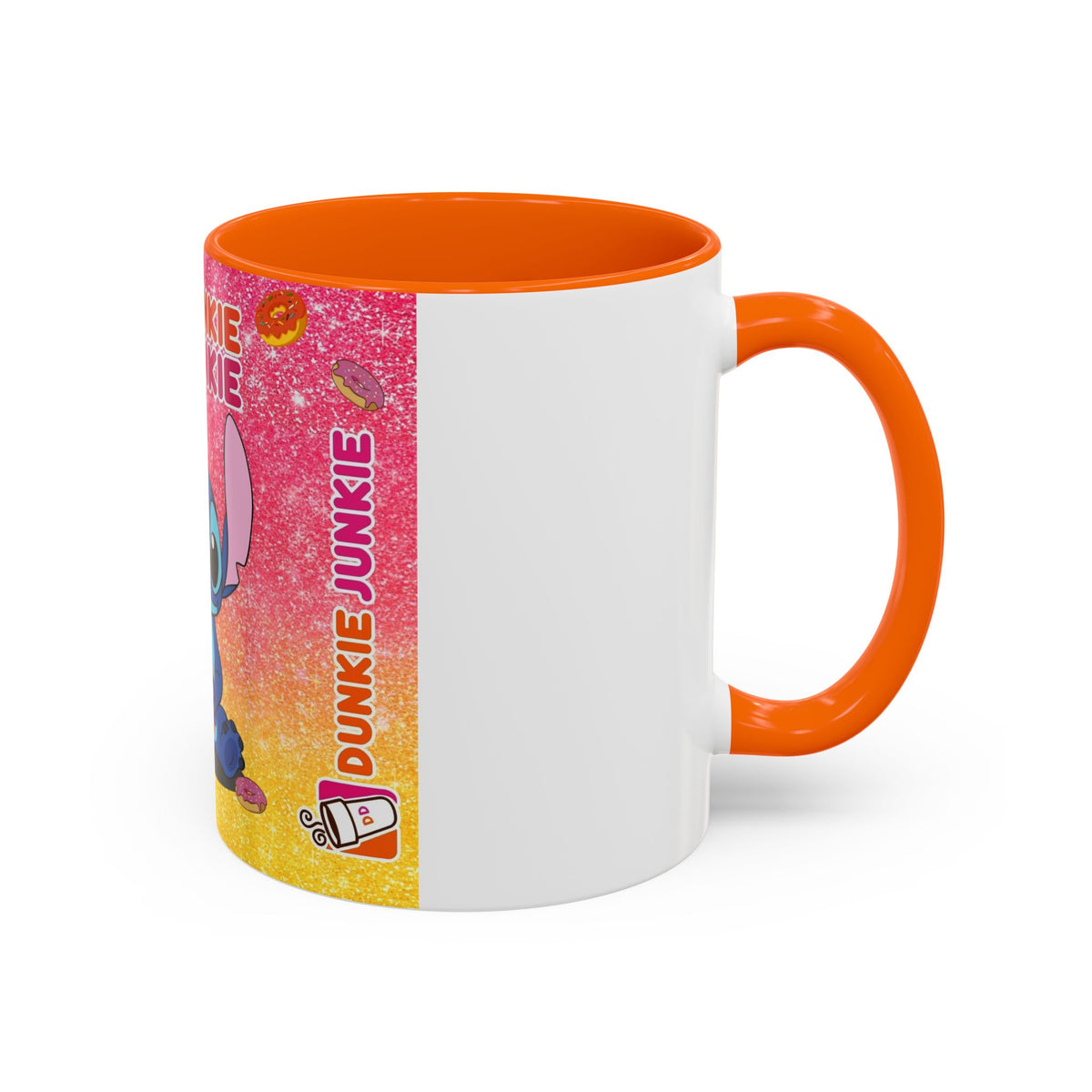 Dunkin junkie Accent Coffee Mug (11, 15oz)