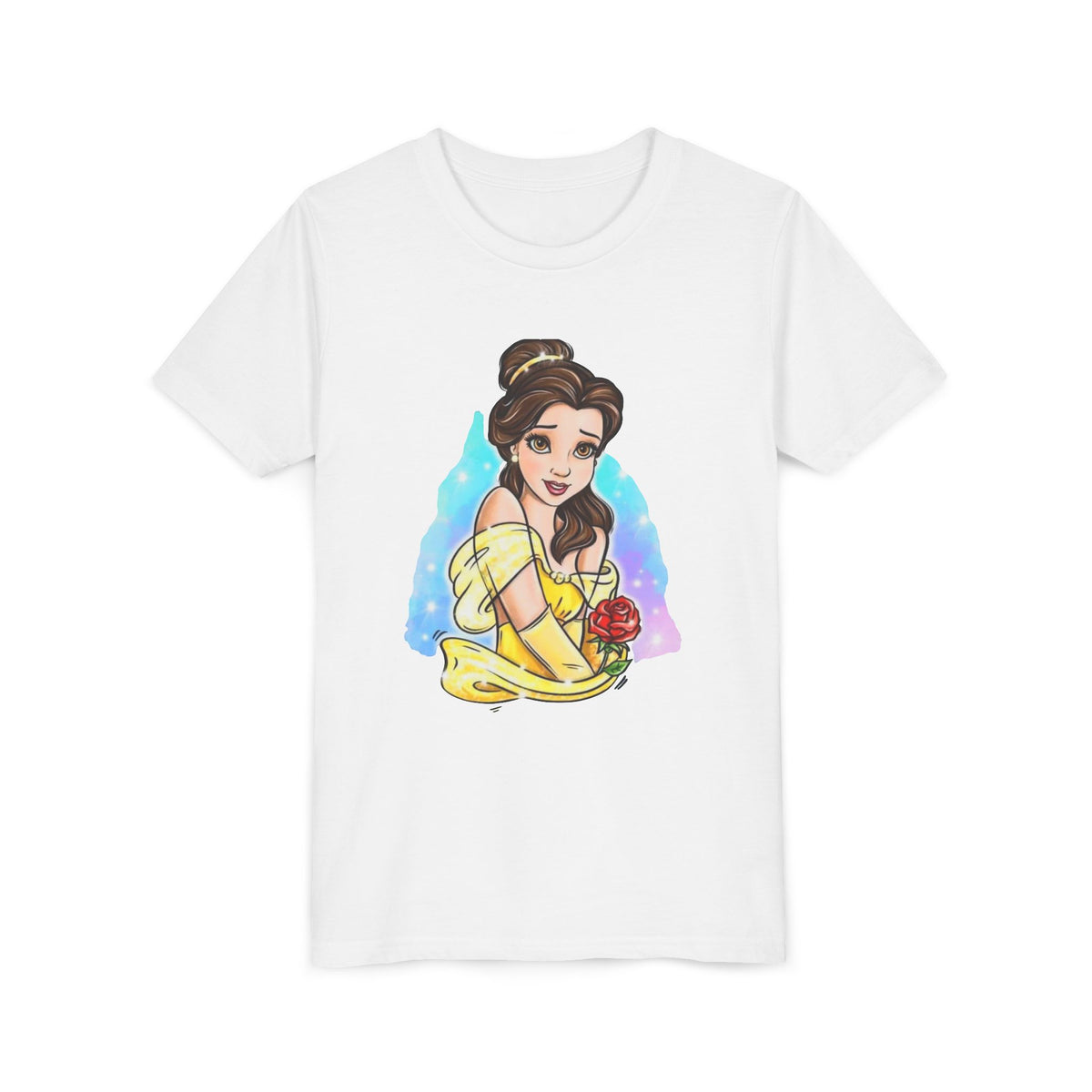 Belle Disney Youth Short Sleeve Tee