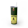 Jameson Skinny Tumbler with Straw, 20oz