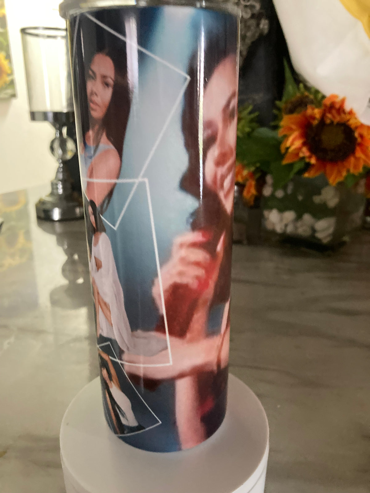 Burning Blue Lyric Tumbler – Mariah the Scientist Inspired